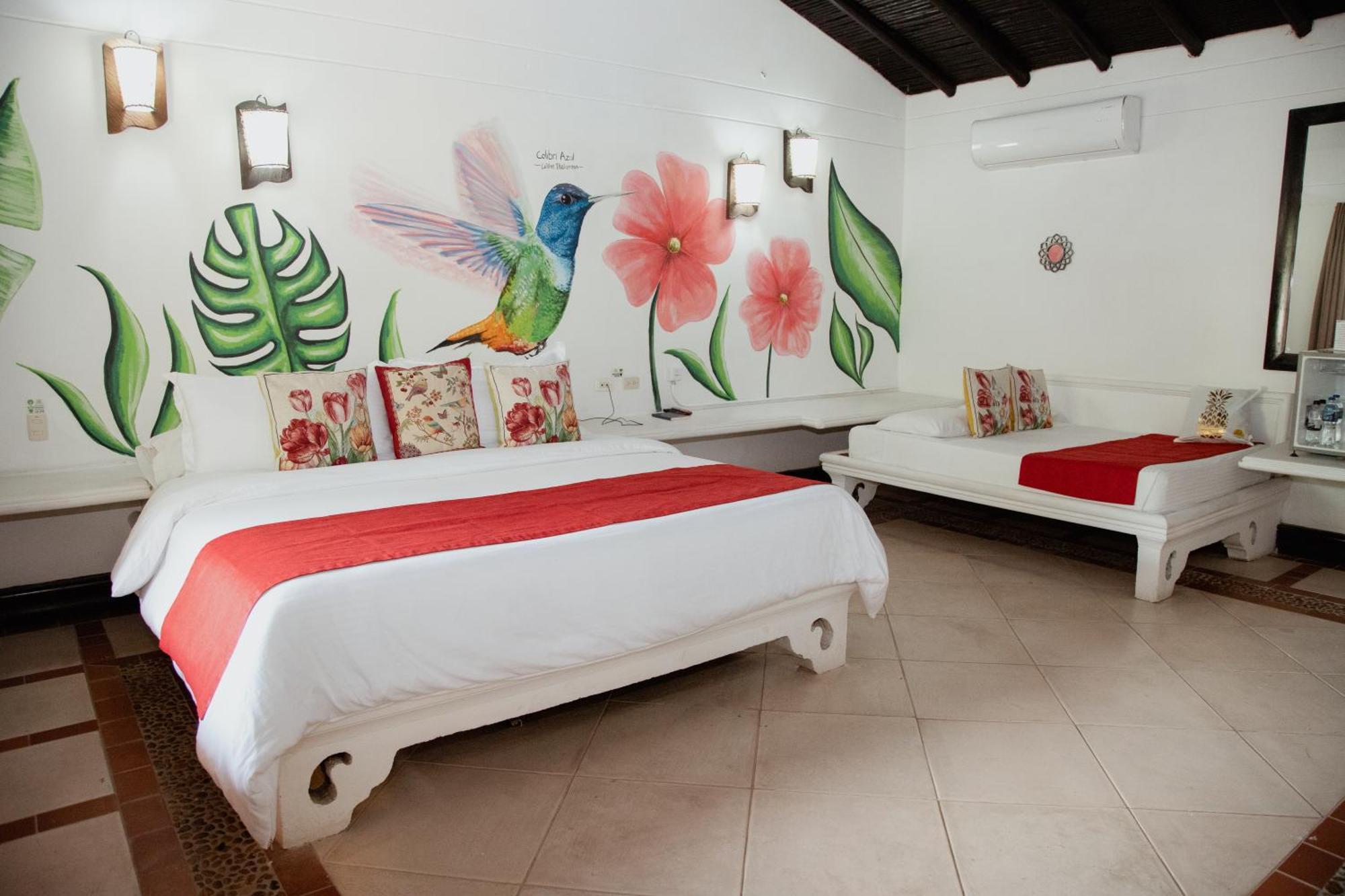 Hotel Porton Del Sol Santa Fe de Antioquia Kamer foto